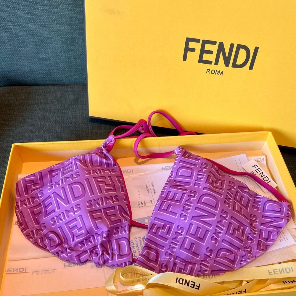 Fendi Pink Bikini Set - Picture 3 of 8